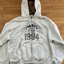 Supreme x Maison Margiela Zip Up Hoodie