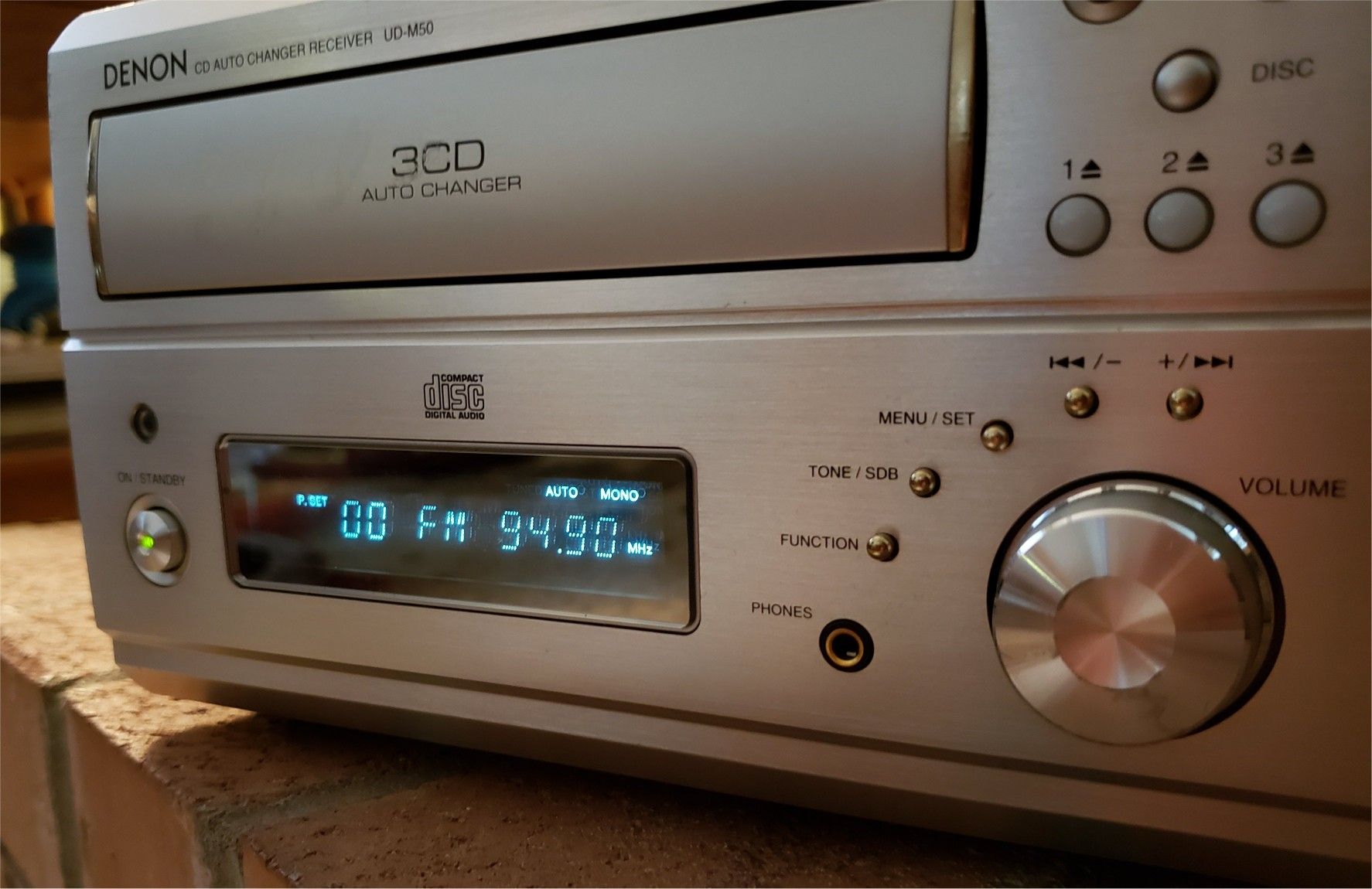 Denon Micro Stereo Receiver CD Changer - Awesome!