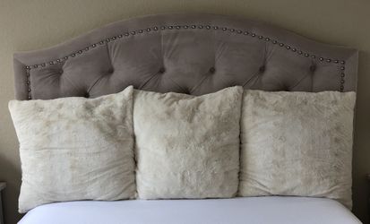 3 Fur Throw Pillows from Pier 1