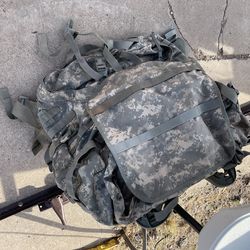 Military backpack $30
