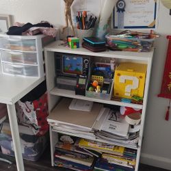 White Bookshelf 