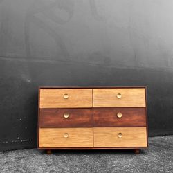 Unique Solid Wood MCM Dresser With A Reimagined Twist