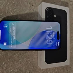 (Black) I Phone 16 128 Mb ( Verizon Carrier)