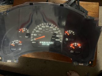 2001-03 Chevy Express Van 2(contact info removed) Instrument Cluster Gauge Speedometer 237k