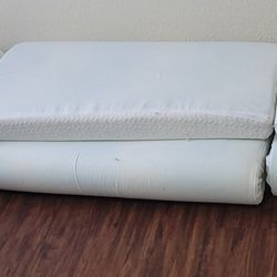 LENESPA Memory Foam Gel Topper Twin 37 x 77 (With FREE Cover ) 📔