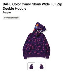 Bape Hoodie XXL