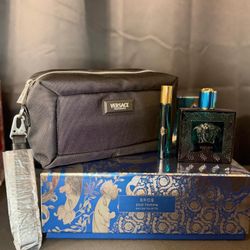 Versace Men’s Eros 3pcs EDT Gift Set                 