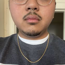 14k Gold Vermeil Franco Chain, 2.5mm