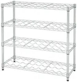 Chrome Wine Rack