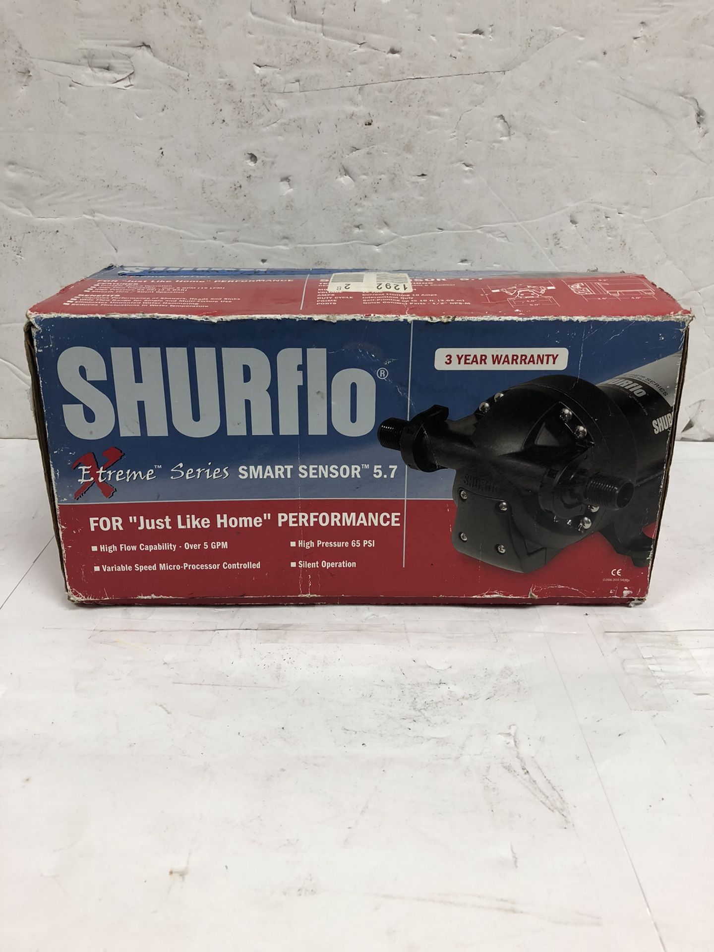 SHURflo Extreme Smart Sensor 5.7 Variable Speed Pump