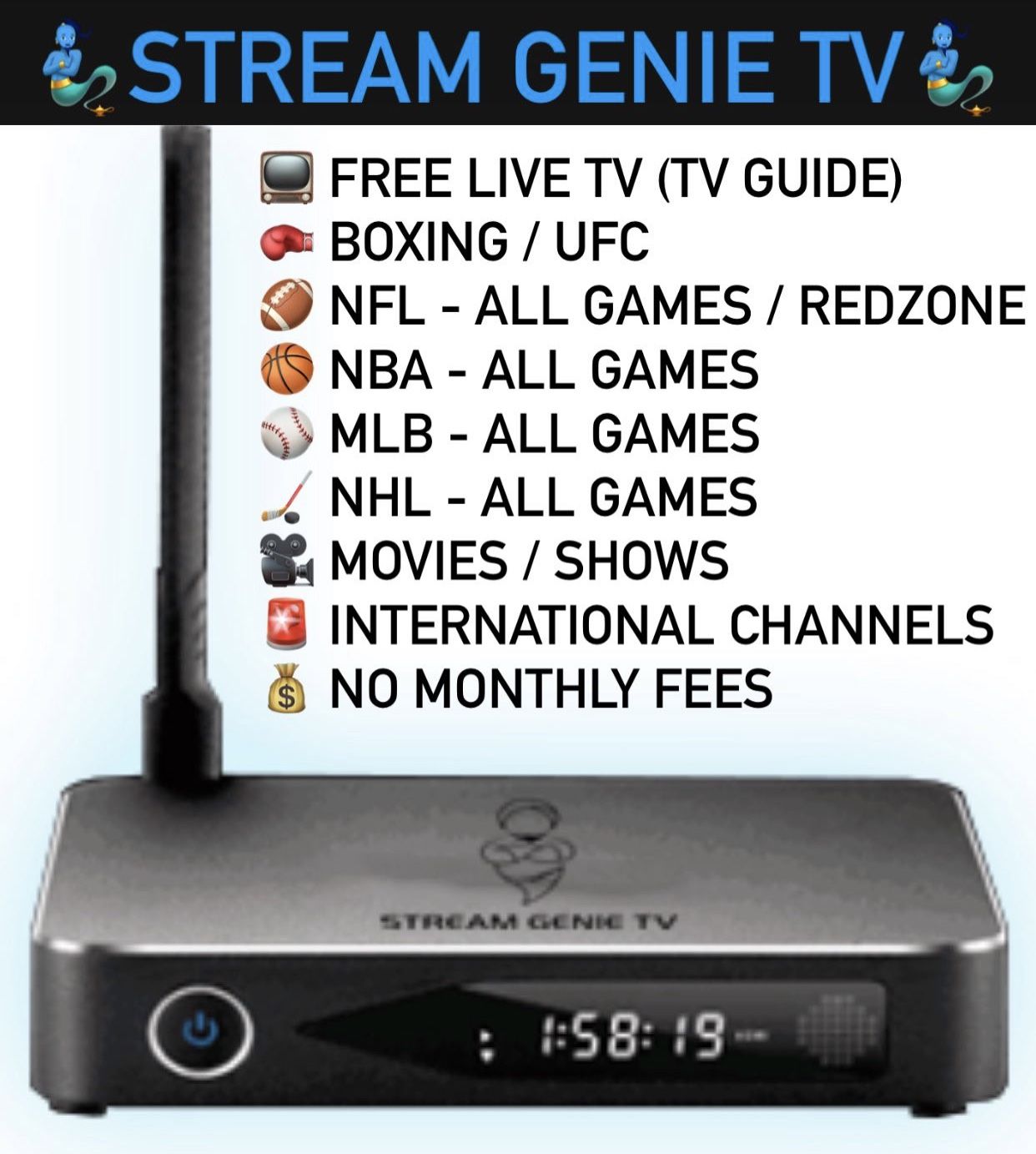 🧞♂️STREAM GENIE TV 🧞♂️