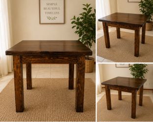 Wood table
