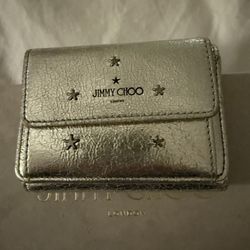 Jimmy Choo Tri- Fold Wallet 