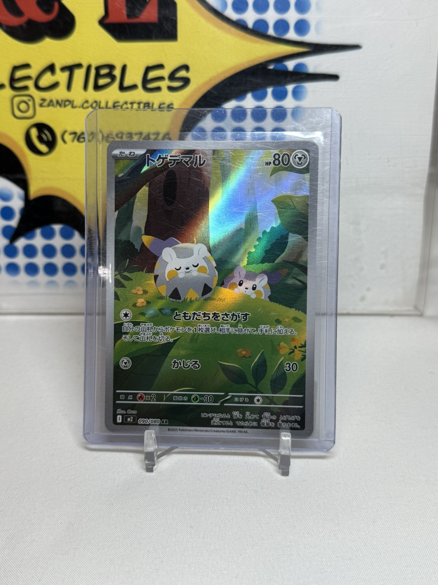 Pokemon Japanese Inferno X Togedemaru