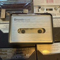 Cassette Player And Cassette Lot