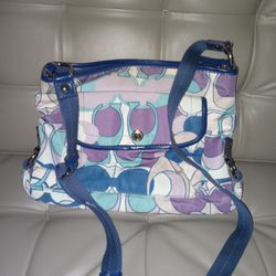 COACH CROSSOVER MONAGRAM BAG