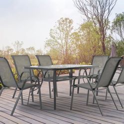 Merakii 7 Pieces patio dining set