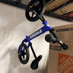 Stryder Bike Blue- Balance , Learn To Ride 1-4 Yo