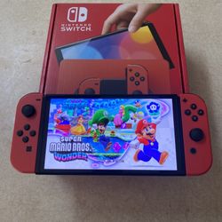 NINTENDO SWITCH OLED MOD with 125 SWITCH GAMES