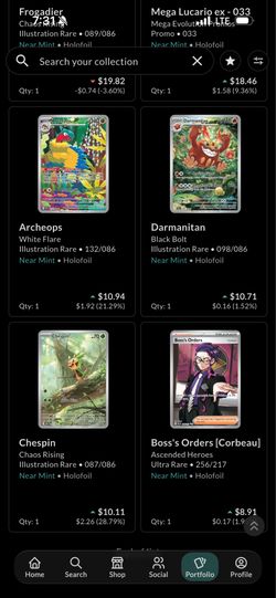 Pokémon cards