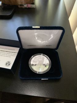 End of World War II 75th Anniversary American Eagle Silver Proof Coin