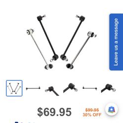 4 Piece Sway Bar Links For 2011 Mercedes E550