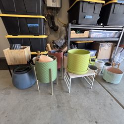 Variety Of plant pots