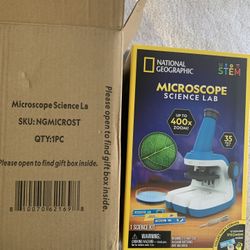 National Geographic Microscope 