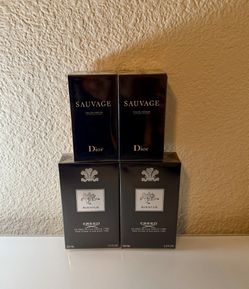 Dior Sauvage With Creed Aventus Cologne 100ml/ull Bottle (50$ Each Cologne 