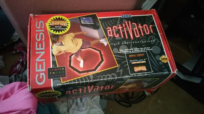 Sega Genesis activator with box