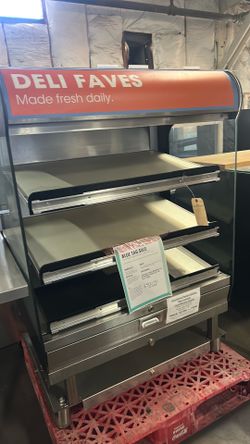 CounterTop Heated Holding Merchandiser Food Warmer Display