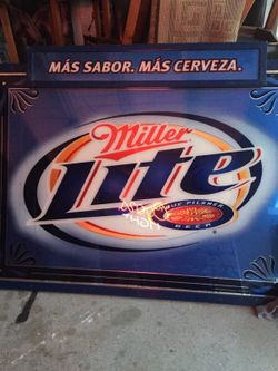 Miller lite frame