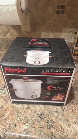 Parini 6-Cup Electric Non-Stick Hot Pot