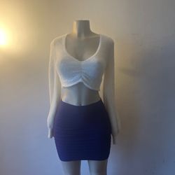 Soft Cozy Cream Puffy Sleeve Crop Top