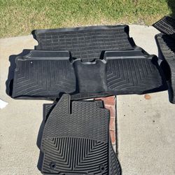 Weather Tech Rubber And Plastic Floor Mats.