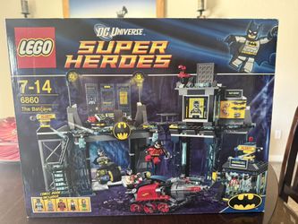 LEGO #6860 The Batcave DC Super Heroes Batman NEW Sealed Retired