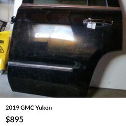 GMC Yukon 2015-2020 Rear Driver Side Door