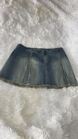 Y2K Vintage Misdemeanor Denim Mini Skirt