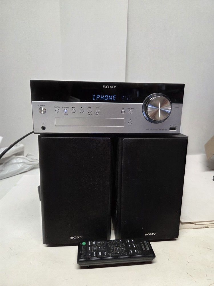 Sony Home Audio System Bluetooth/ CD CMT-SBT100