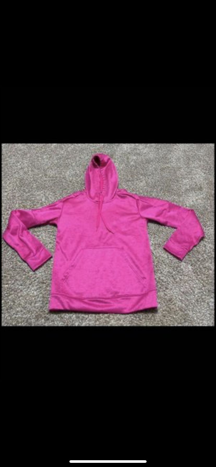 Adidas CLIMAWARM pink hoodie size XS- 12/14