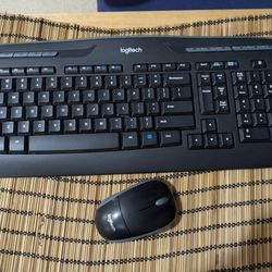 Logitech Wireless Mouse & Keyboard