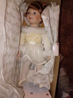 Porcelain Ballerina Collector Doll
