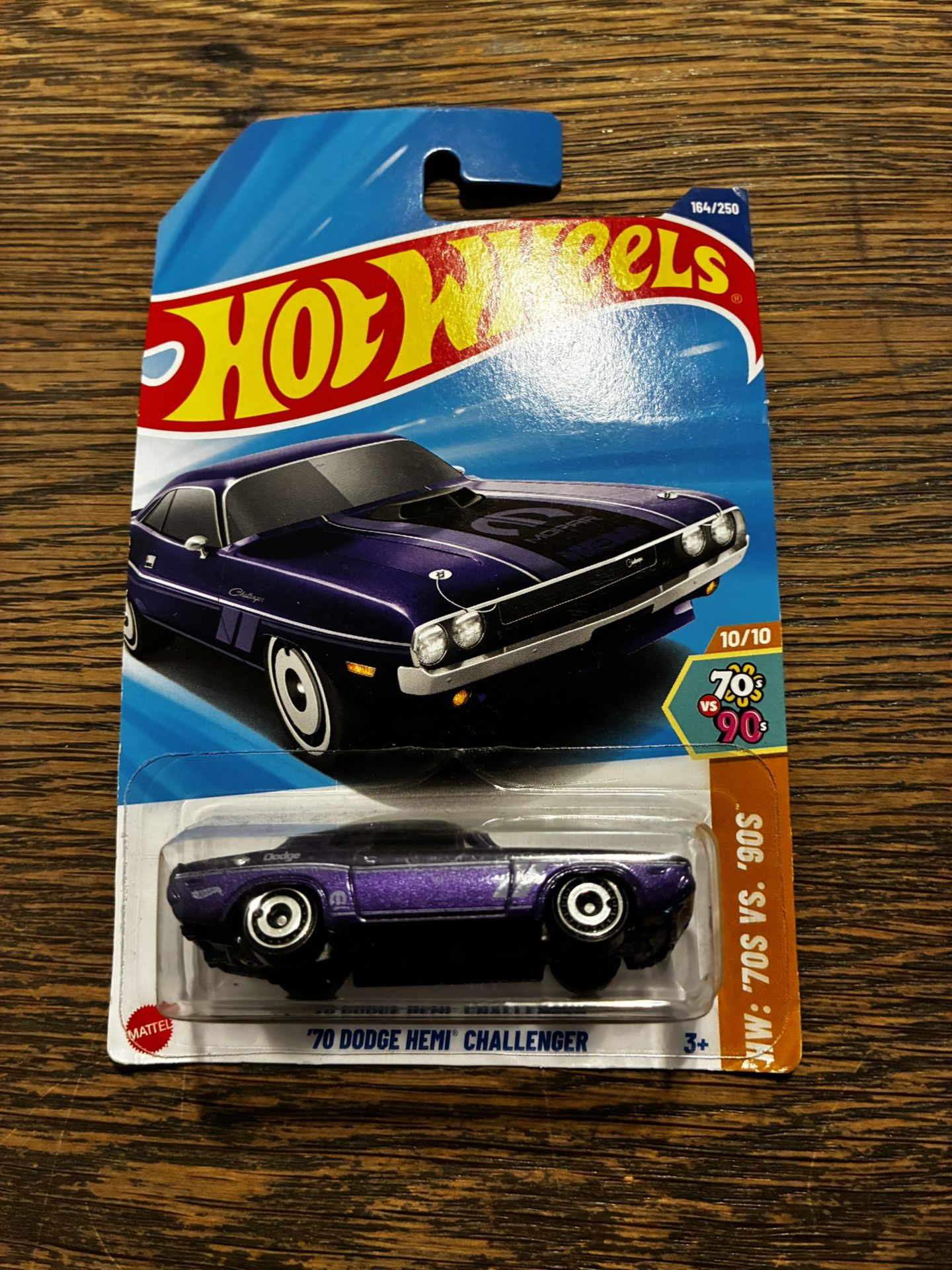 Hot Wheels 70 Dodge Hemi Challenger #164 Mainline 2025
