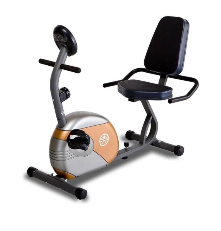 Recumbent Magnetic Exercise Bike Cycling Home Gym Equipment, New in Box