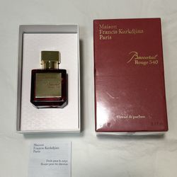 Baccarat Rouge 540 Cologne