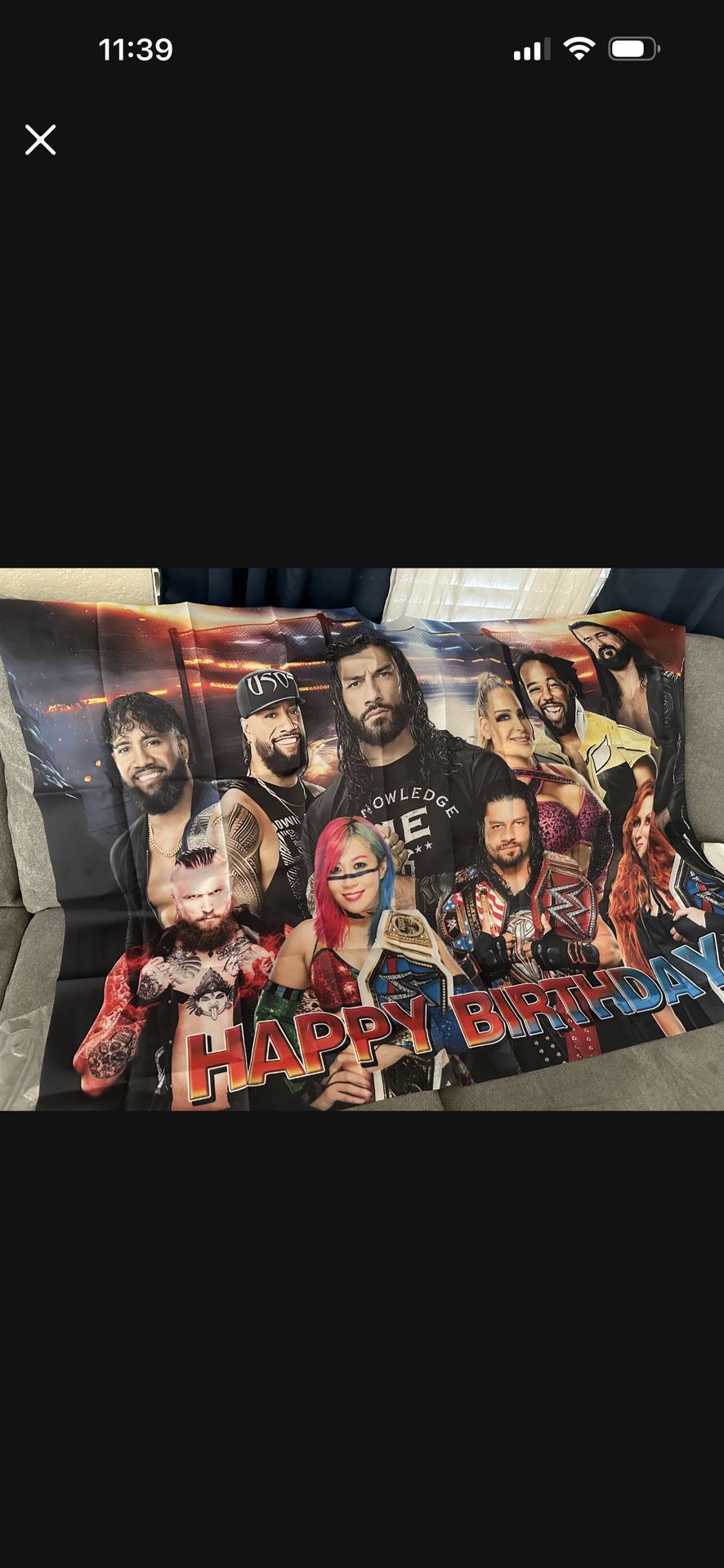New Wrestling Backdrop/Banner