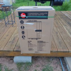 Rheem Natural Gas 157K BTU Condensing Tankless Gas Water Heater