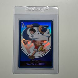 Dodger Luffy Card 2026