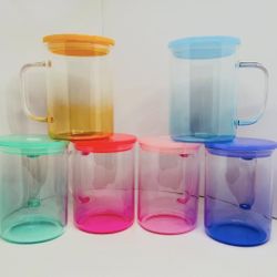 15oz Glass Mugs