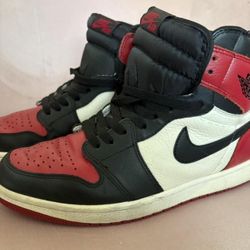 Black & Red Jordan 1s (Used)